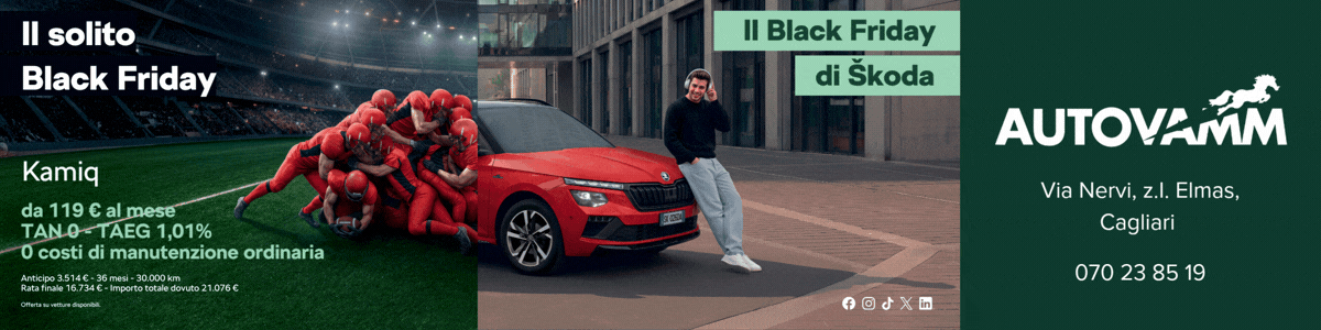 &Scaron;koda Black Friday - Autovamm Cagliari